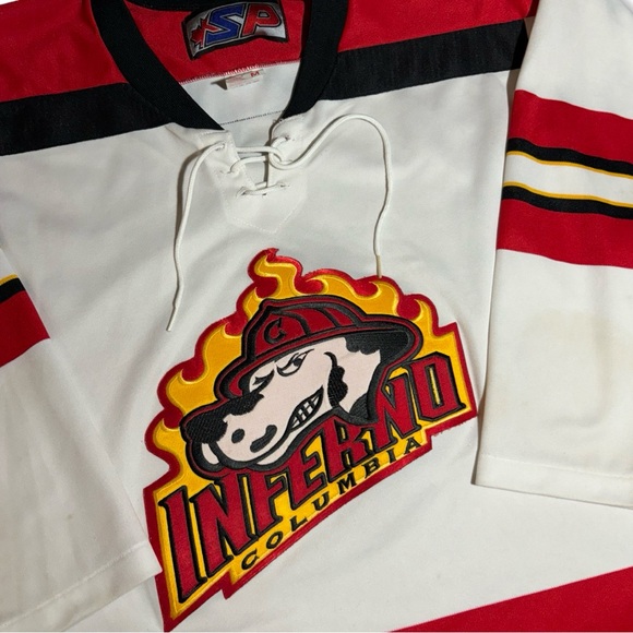 Vintage Columbia Inferno Hockey Jersey - Picture 3 of 5